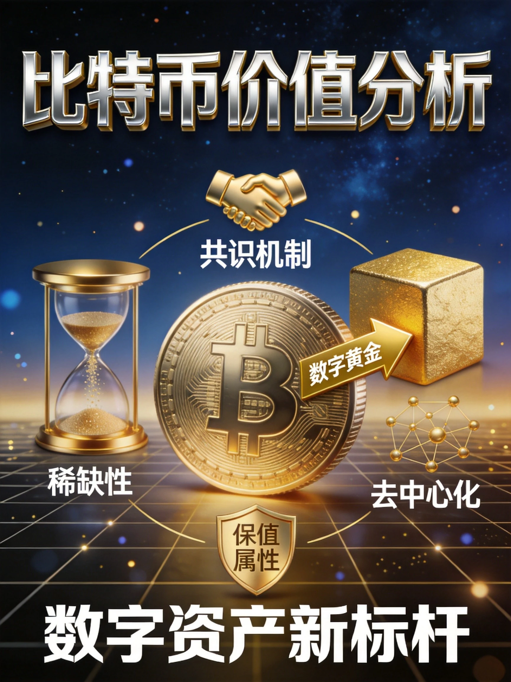 比特币为什么值钱？一文看懂比特币的价值根基