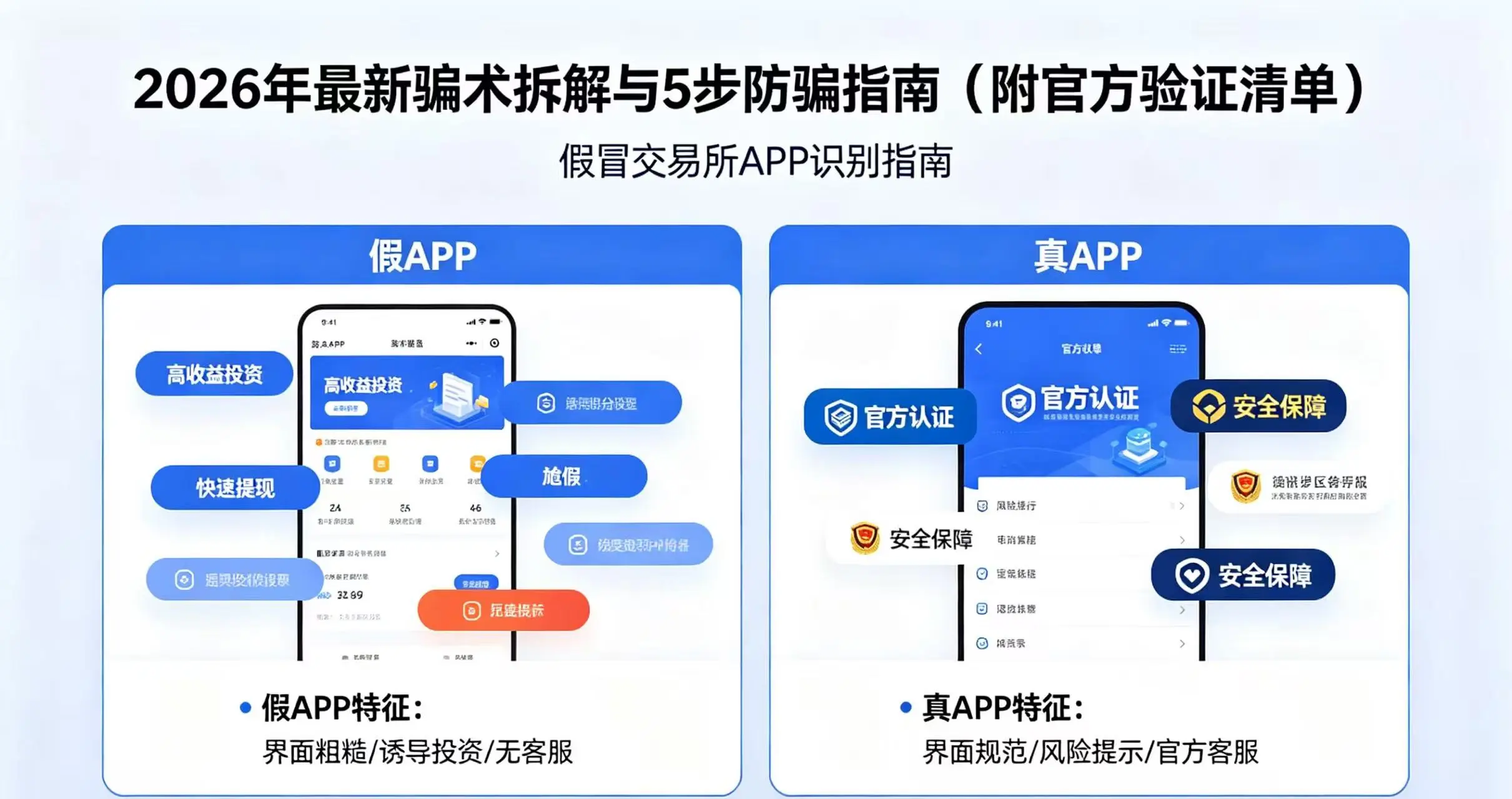 假冒交易所APP怎么识别？
