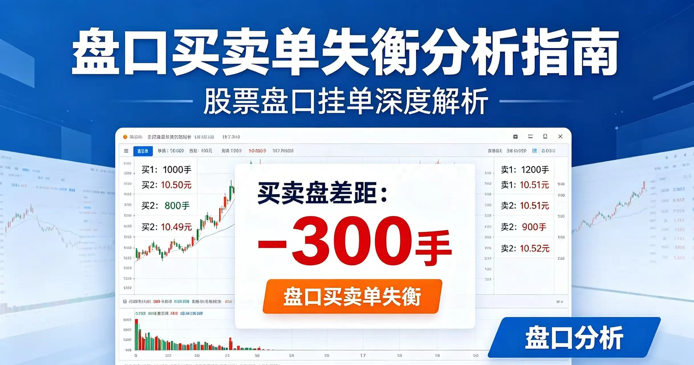 盘口买卖单差距大说明什么?