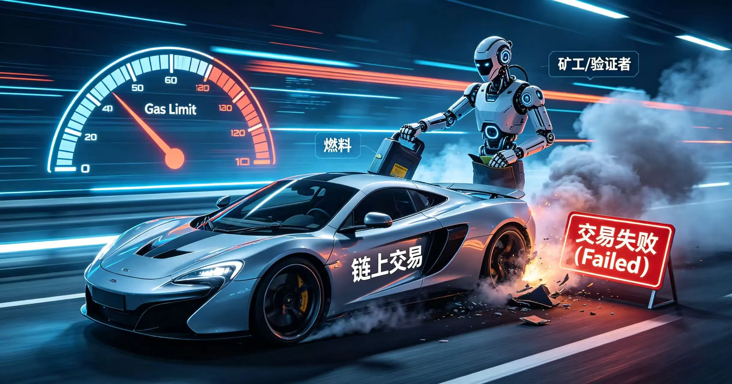 因 “燃料不足”(Gas Limit 设置过低)导致交易失败,但费用仍被扣除的场景。 因 “燃料不足”(Gas Limit 设置过低)导致交易失败,但费用仍被扣除的场景。