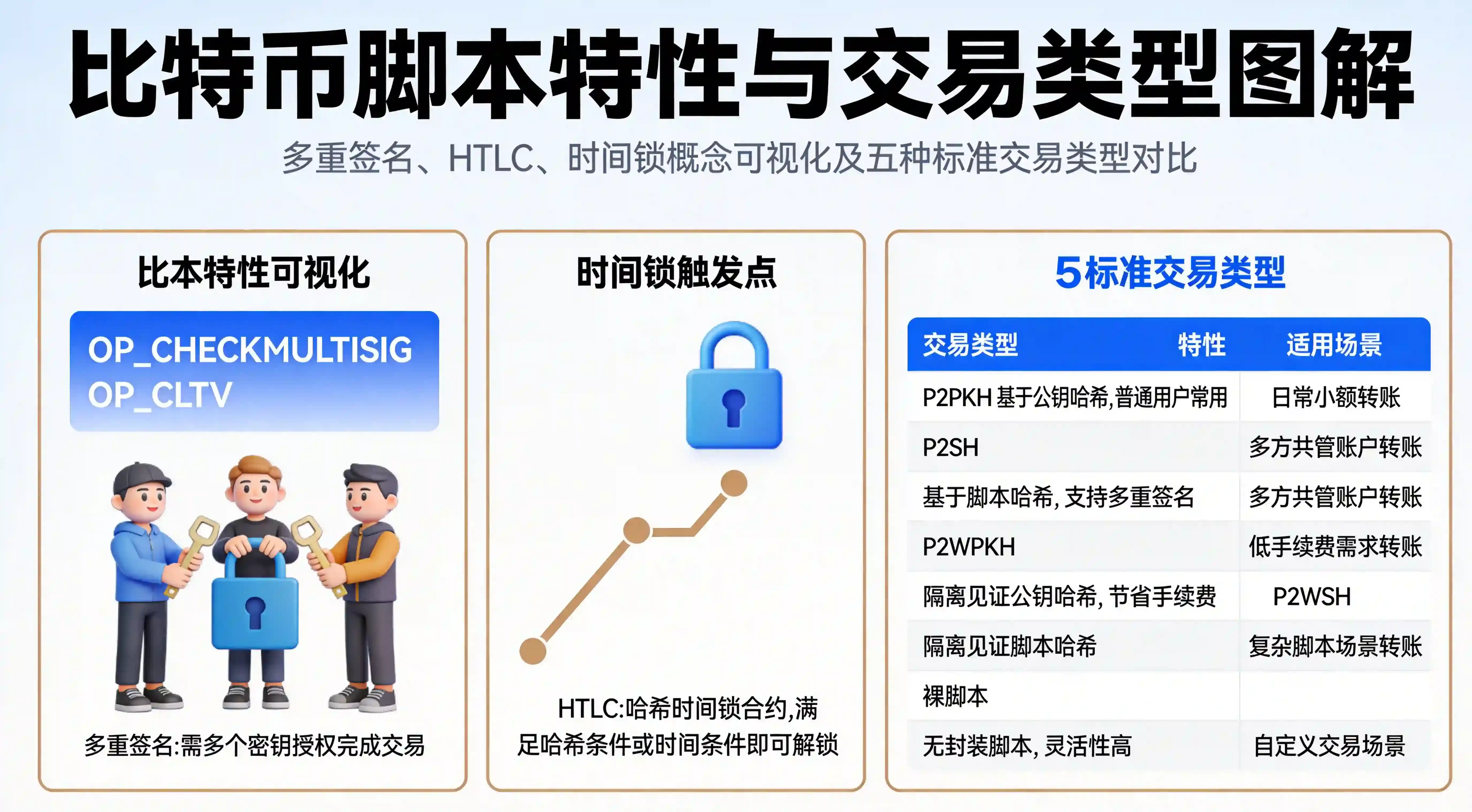 脚本功能与交易类型 脚本功能与交易类型