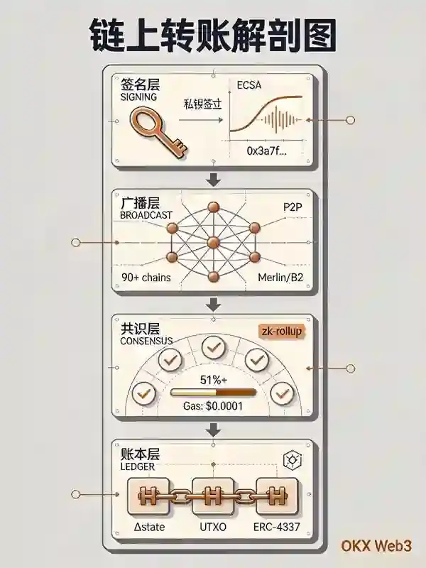 Web3钱包链上转账实操指南：2026年手把手带你读懂区块链运行逻辑