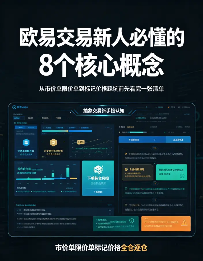 欧亿交易新人必懂的8个核心概念：从市价单、限价单到标记价格，踩坑前先看完这张清单